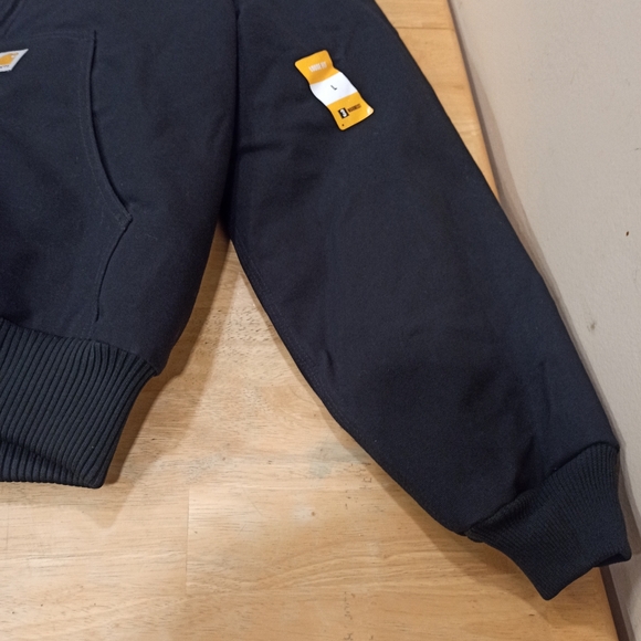 Carhartt Men's Loose Fit Firm Duck Insulated l-Lined Active Jack. Sz large - Picture 2 of 14